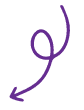 curly arrow purple