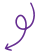 curly arrow purple